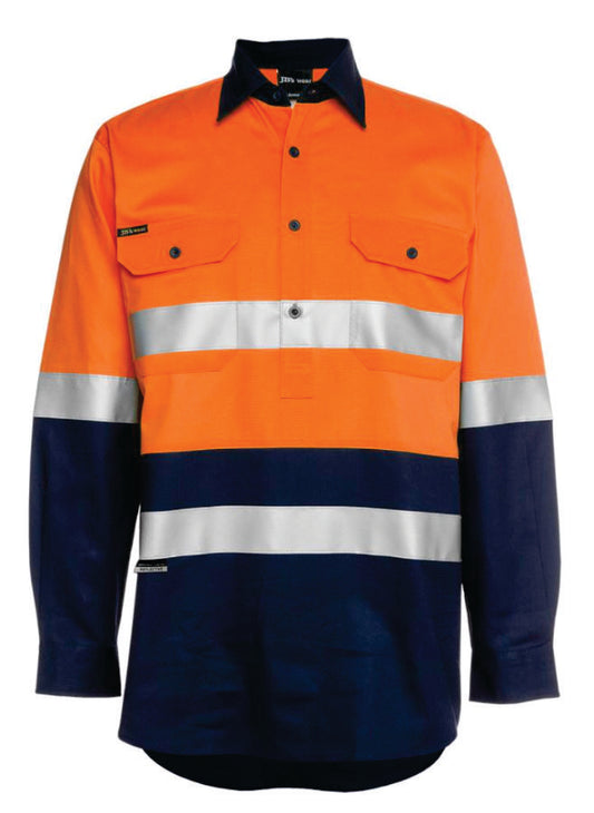 NZ Data Hi Vis Long Sleeve Shirt