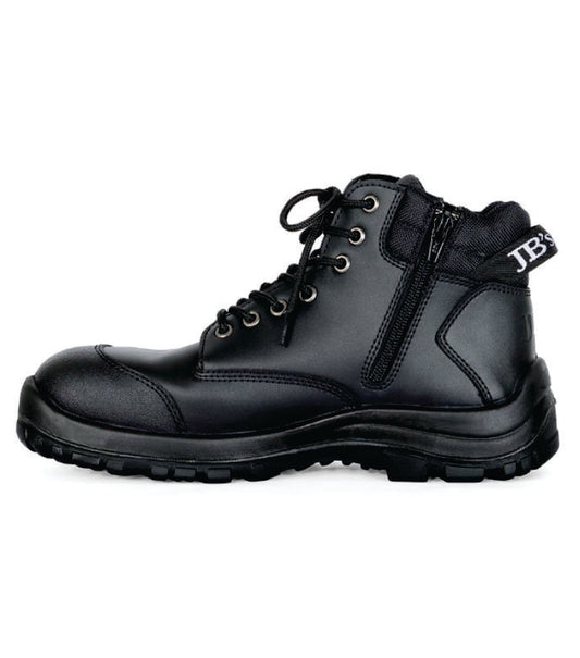 Bidfood Zip/Lace Boots