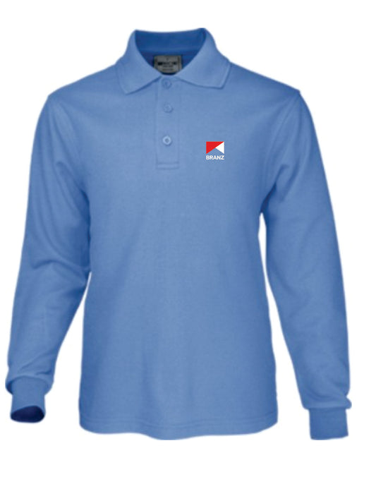BRANZ Unisex Long Sleeve Polo