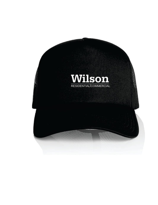 Frame Foam Trucker Cap - Black - Wilson Commercial