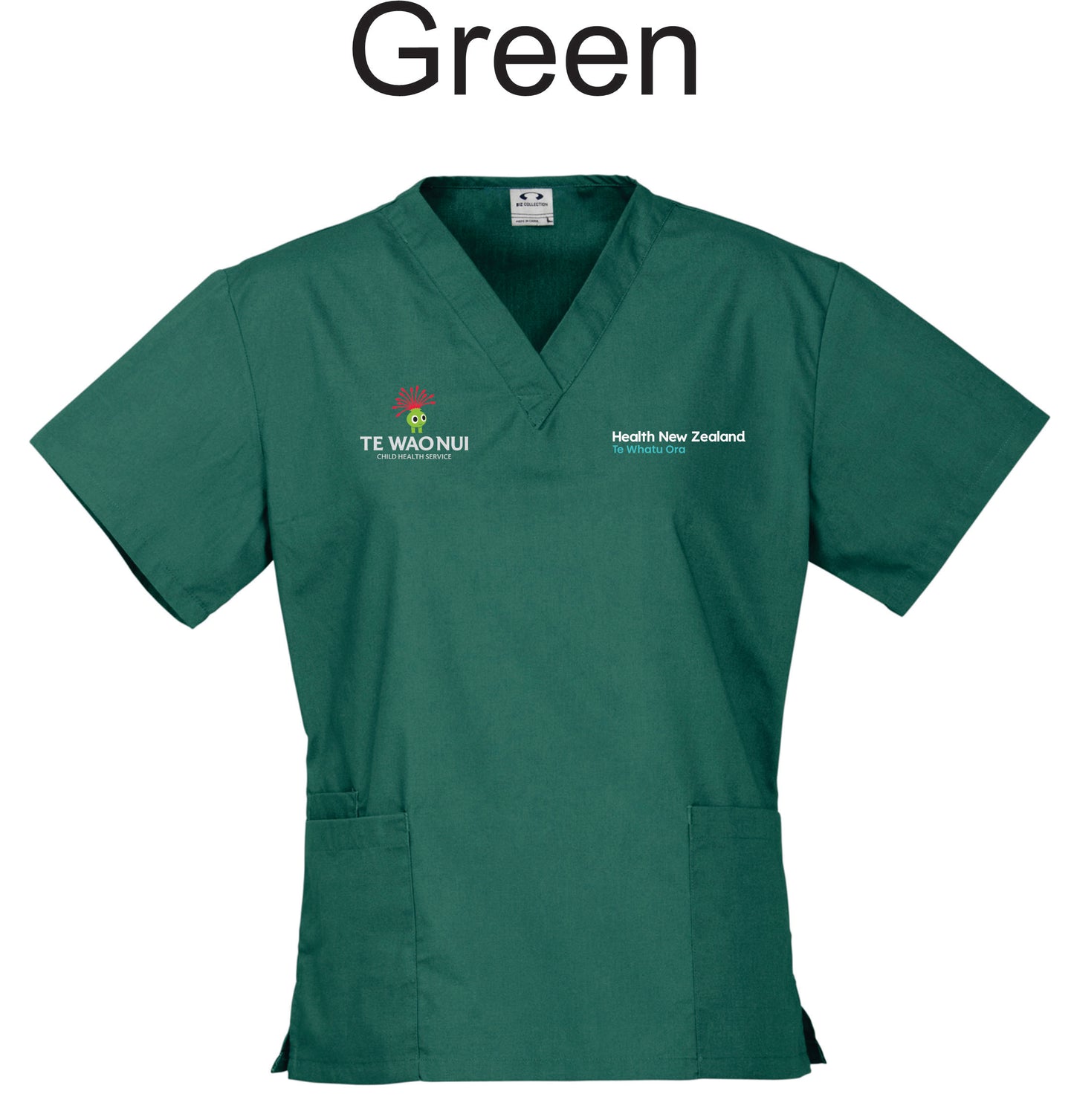 Te Wao Nui UNISEX Scrub Top, 7 Colours