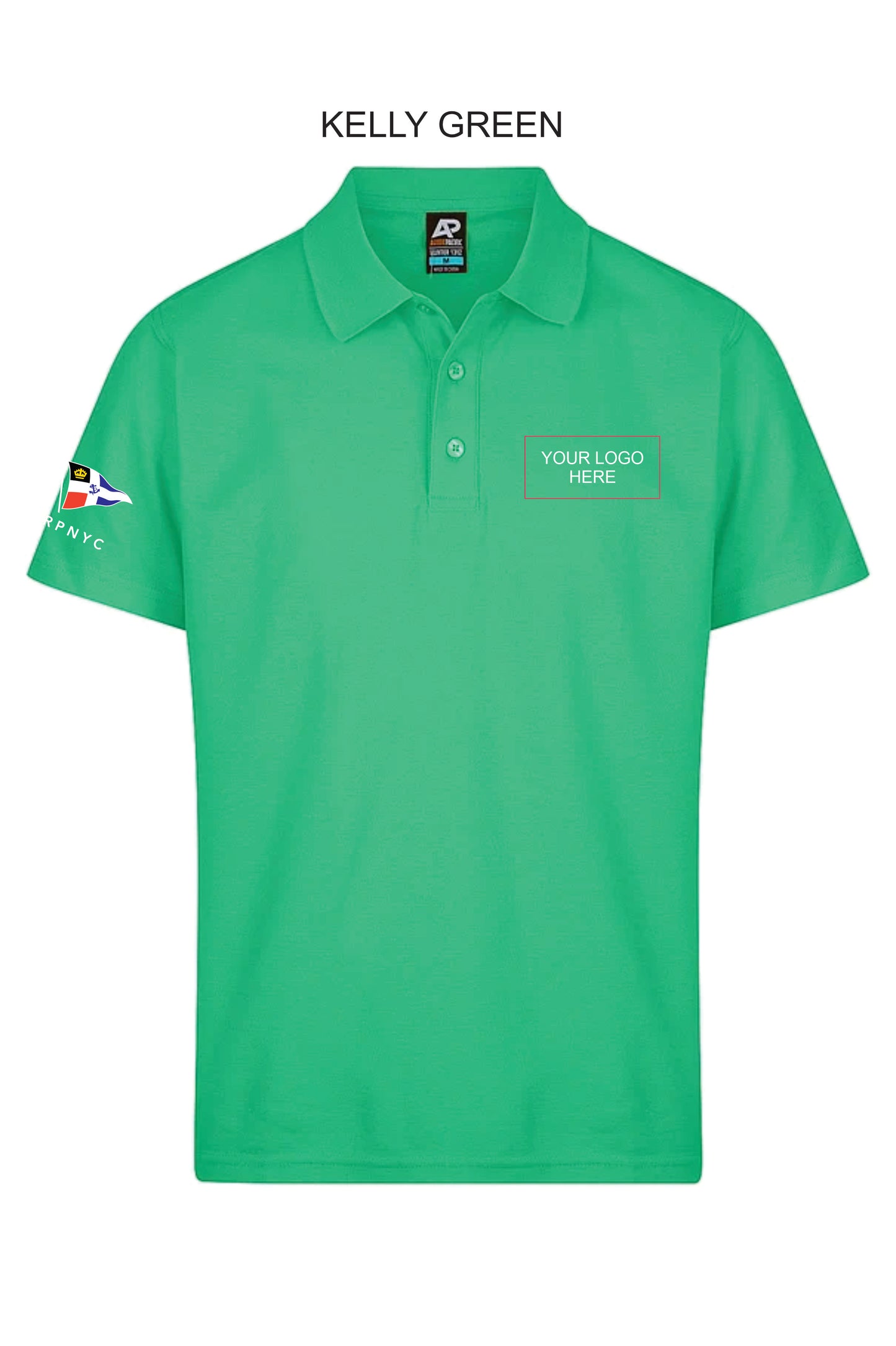 RPNYC Men's Hunter CREW Polo