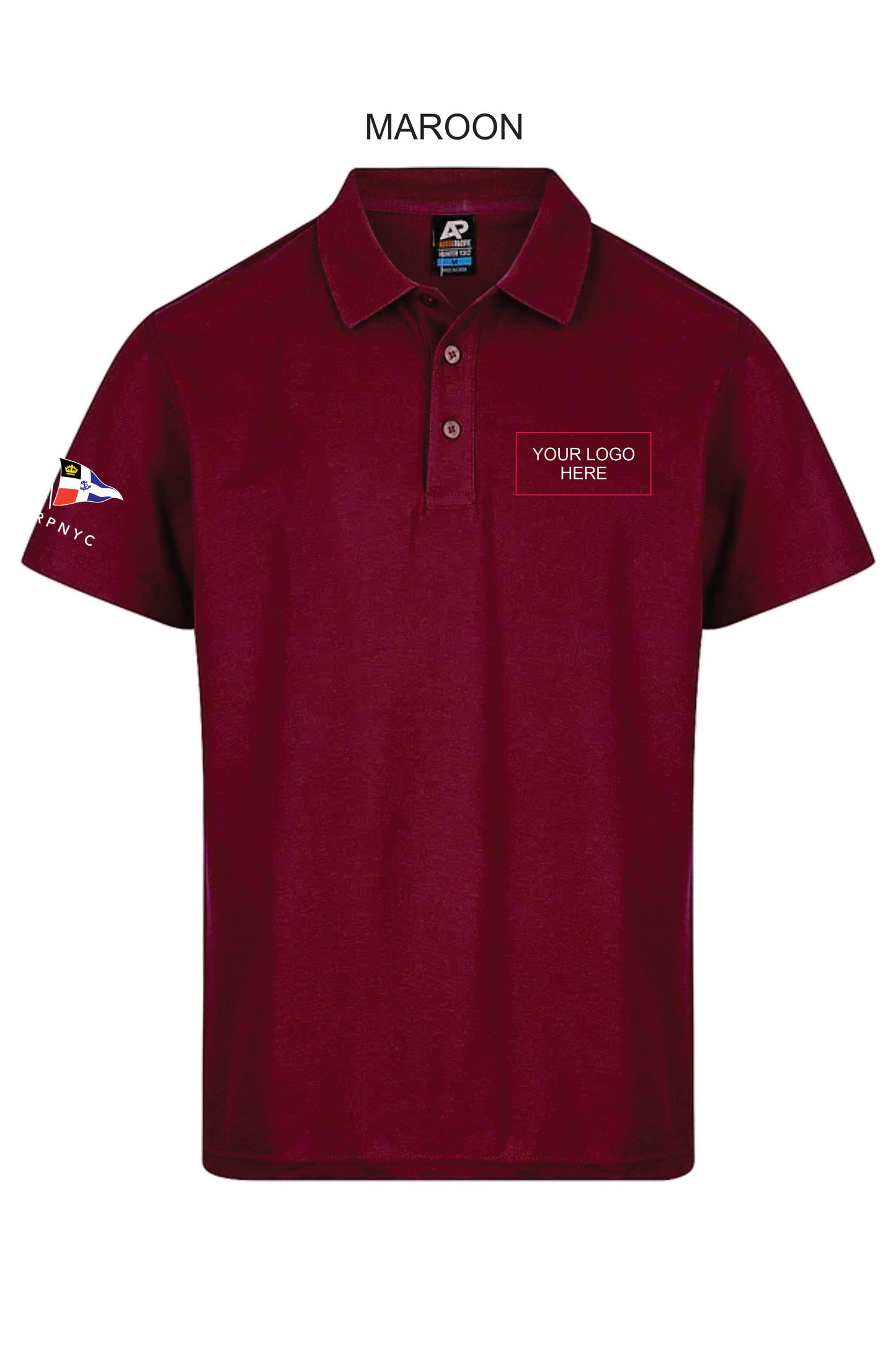 RPNYC Men's Hunter CREW Polo