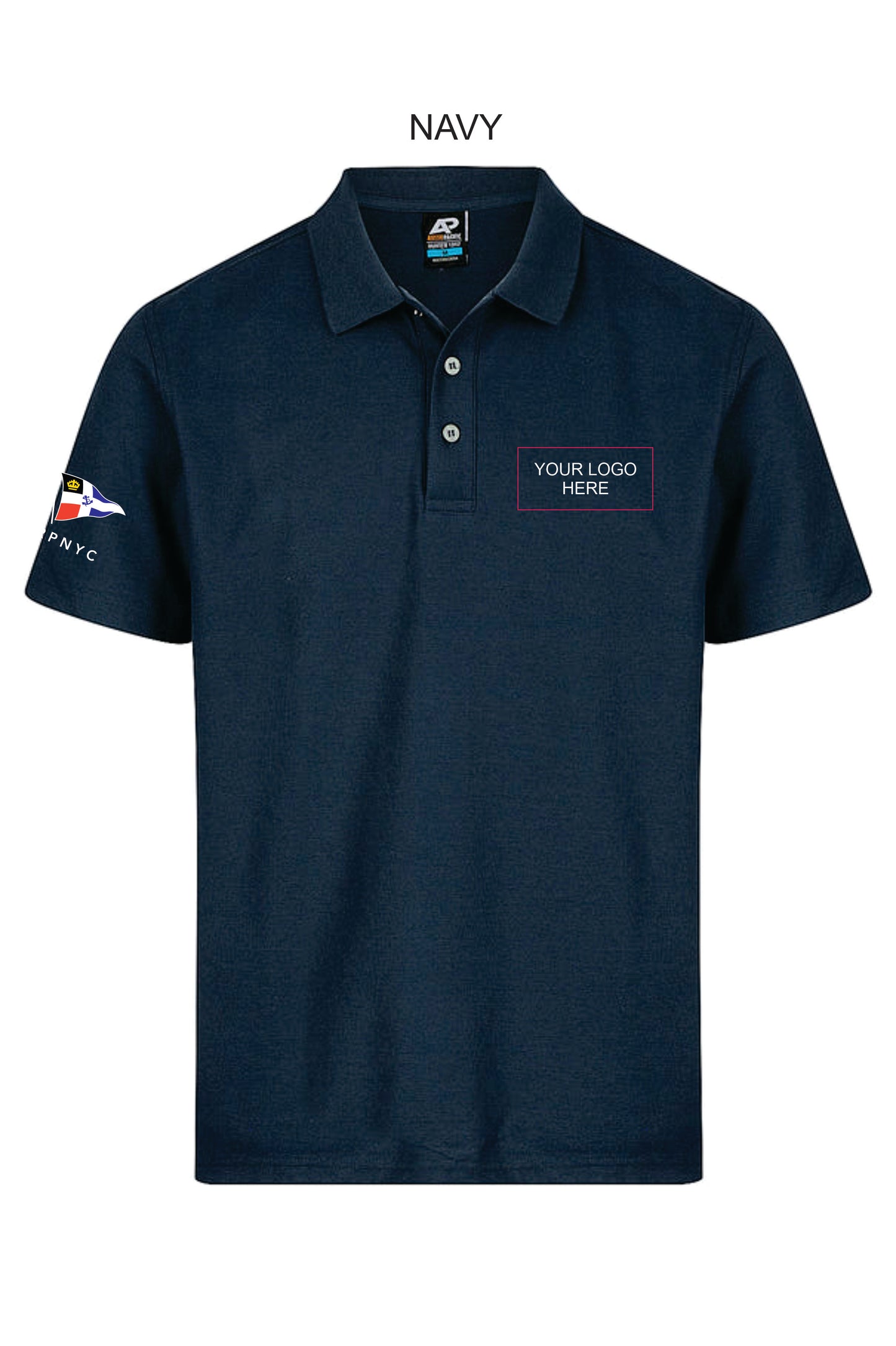 RPNYC Men's Hunter CREW Polo