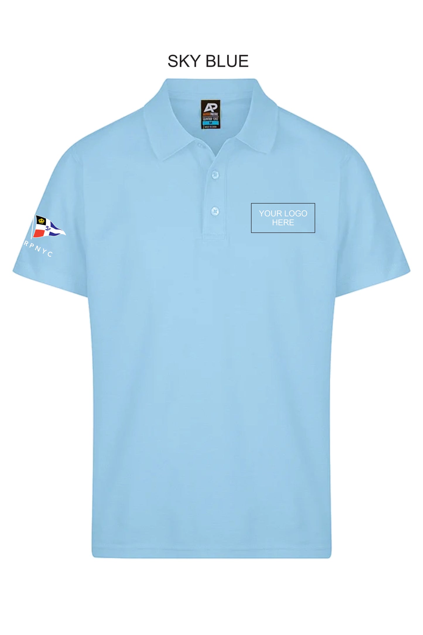 RPNYC Men's Hunter CREW Polo