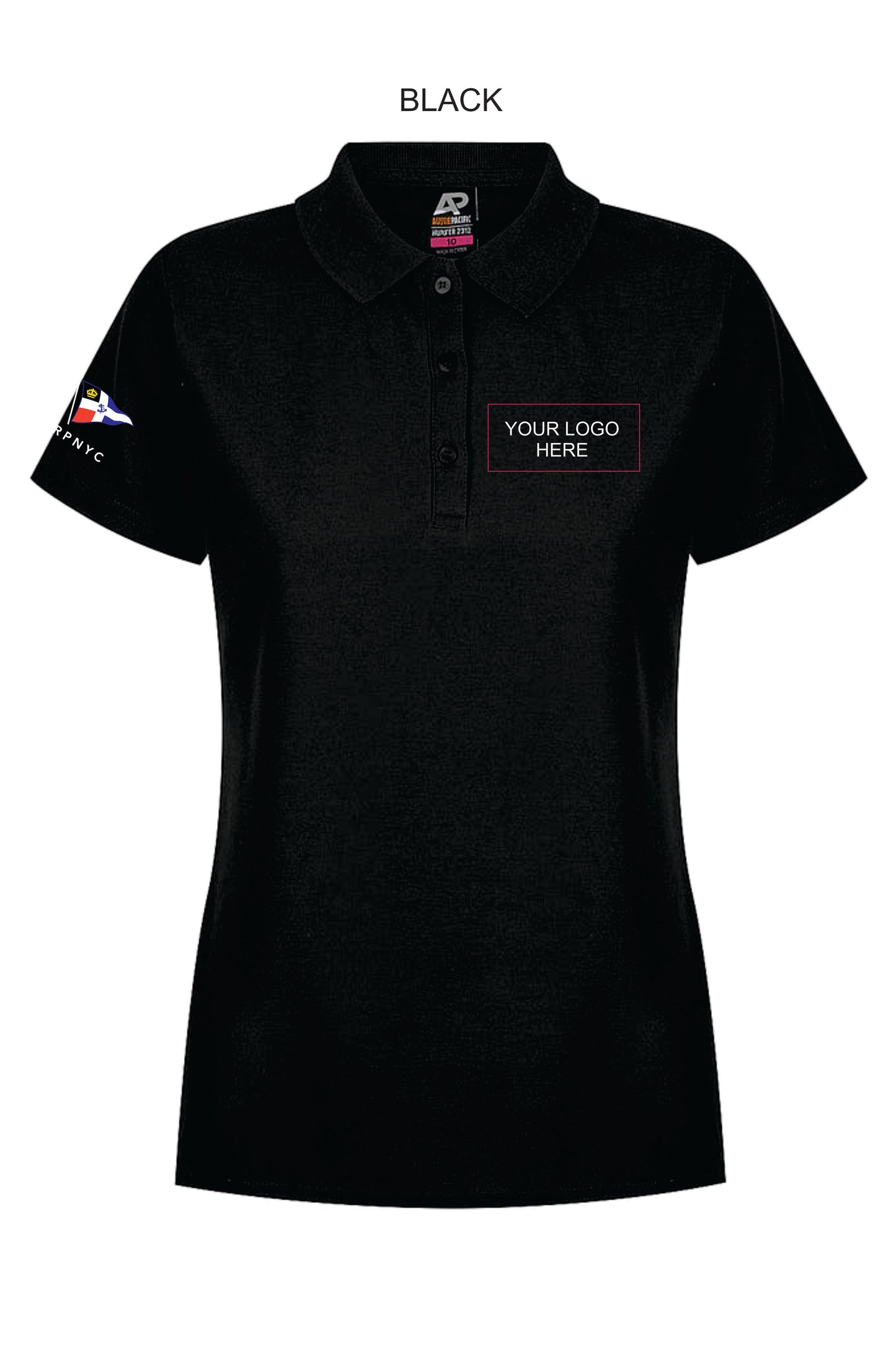 RPNYC Ladies Hunter CREW Polo