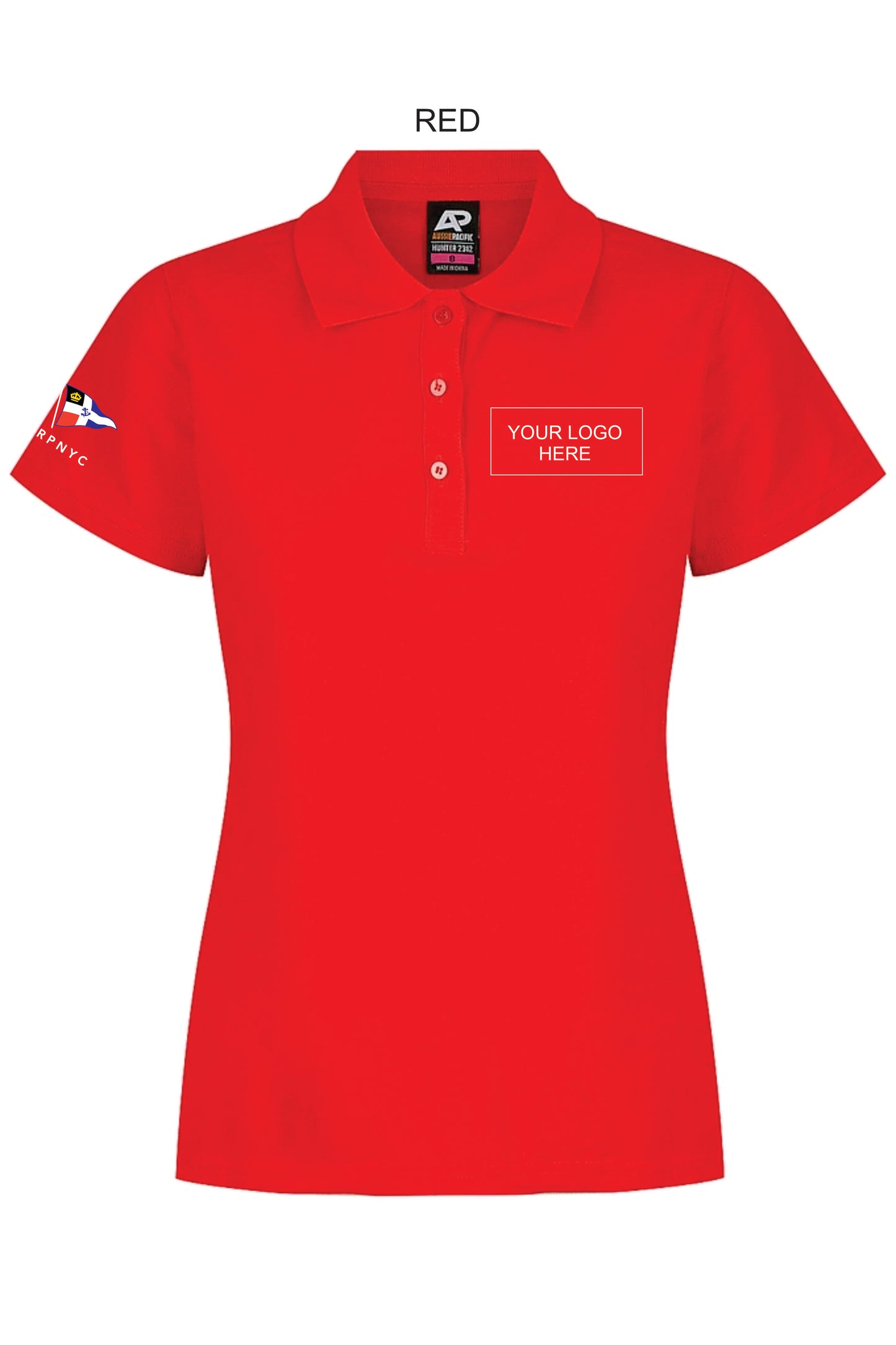 RPNYC Ladies Hunter CREW Polo