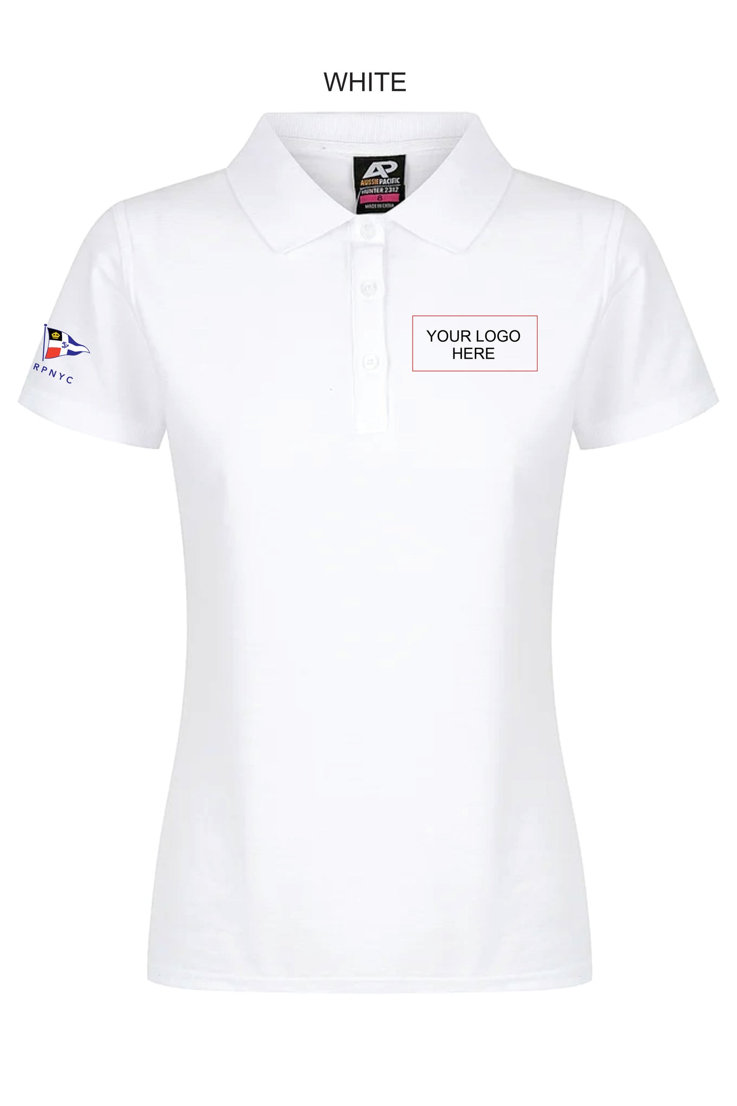 RPNYC Ladies Hunter CREW Polo
