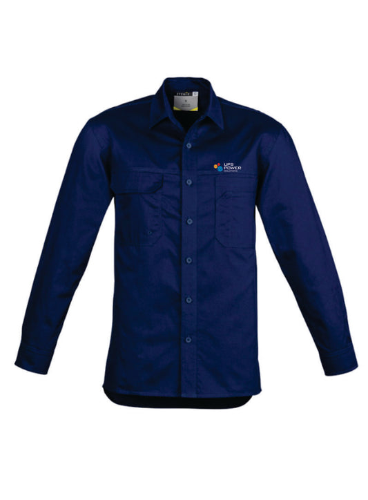 UPS Light Weight Tradie Shirt - Long Sleeve