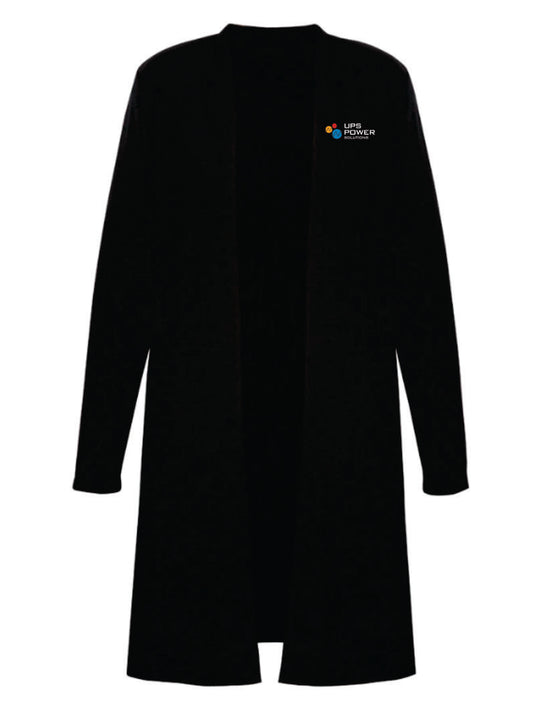 UPS Women's Chelsea Long Line Cardigan - Black