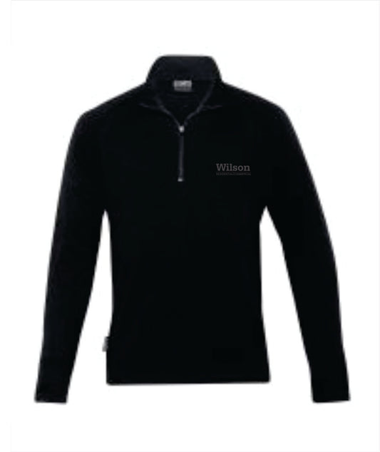 Men's Merino Zip Pullover - Wilson Commercial