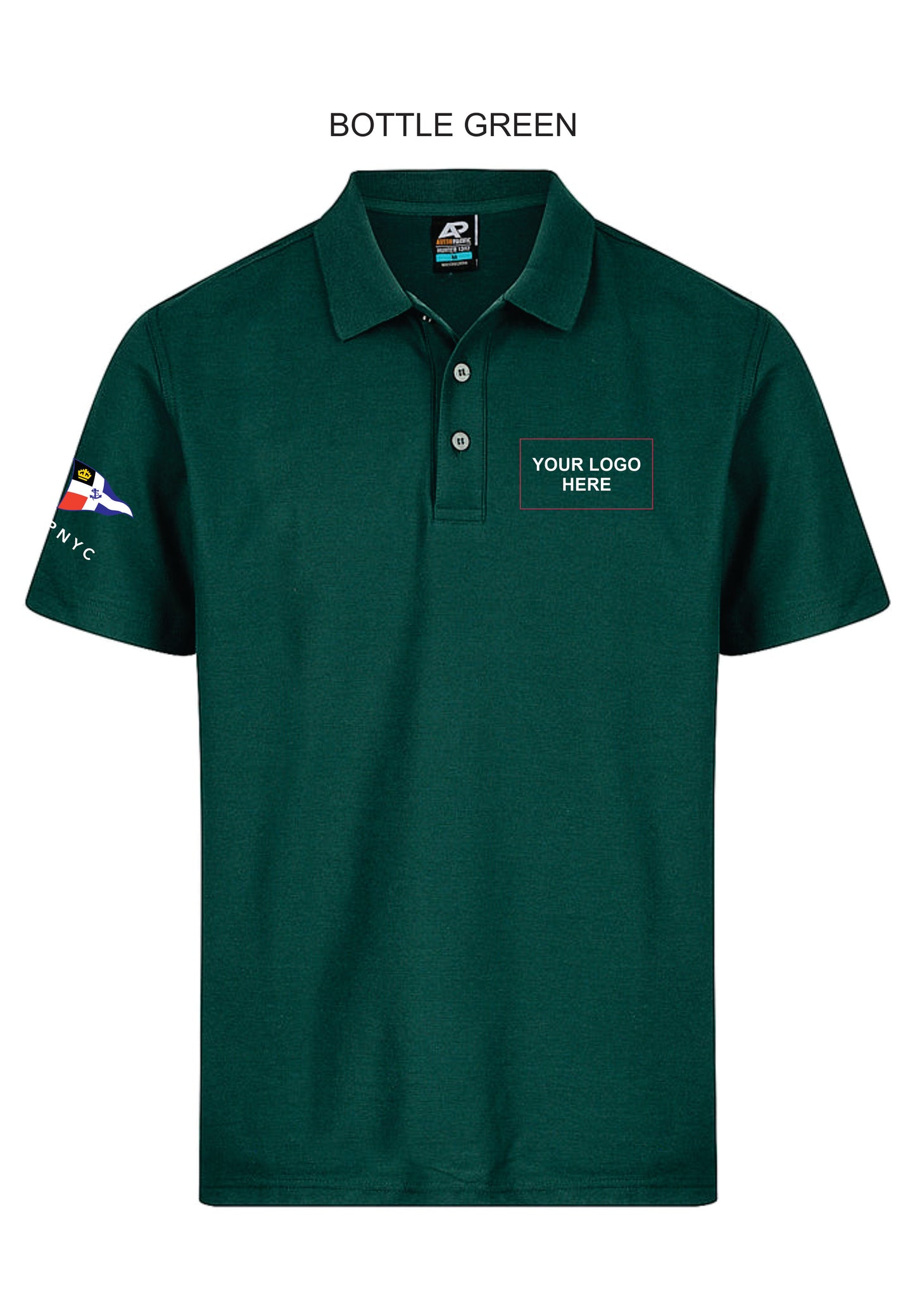 RPNYC Men's Hunter CREW Polo