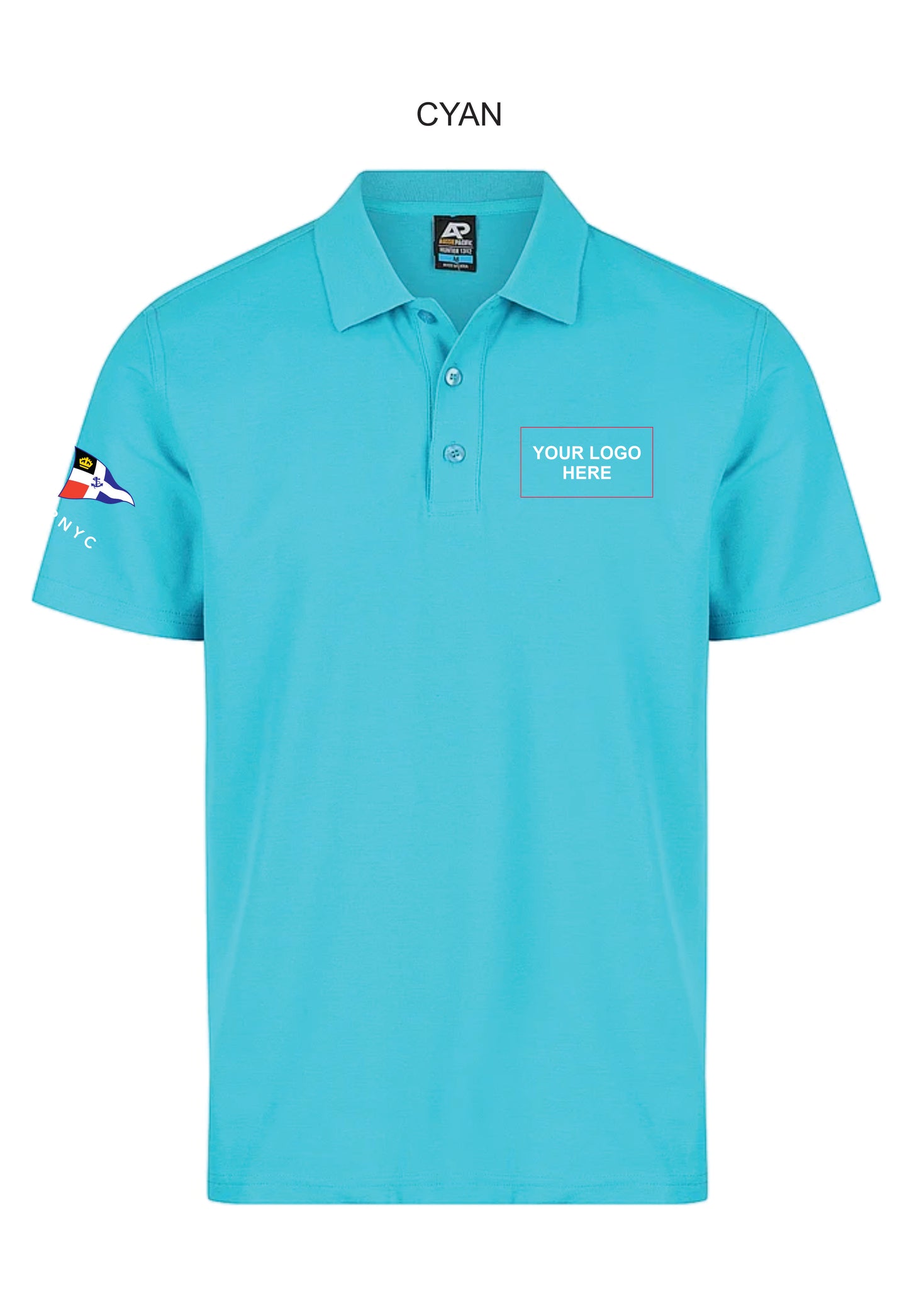 RPNYC Men's Hunter CREW Polo