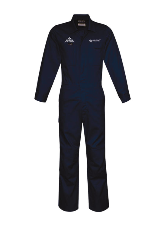 Wellington Glass Navy Overalls