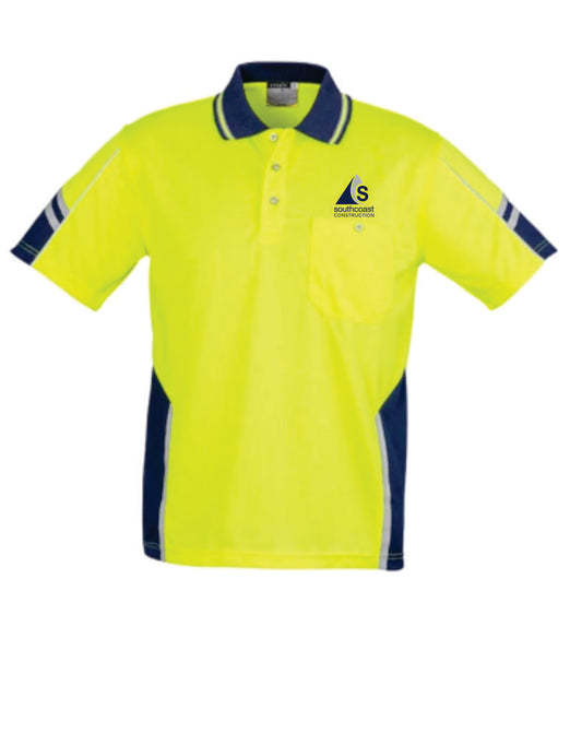 Southcoast Construction Hi Vis Squad Polo
