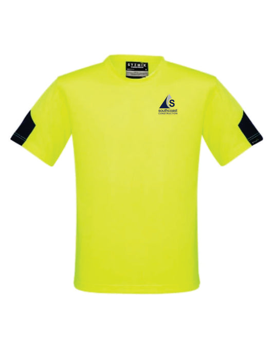 Southcoast Construction Hi Vis Squad T-Shirt