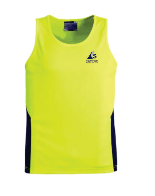 Southcoast Construction Hi Vis Squad Singlet