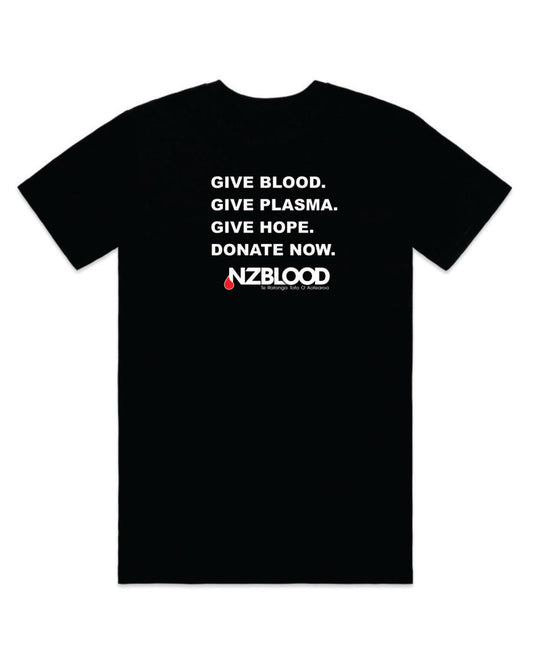 NZ Blood AS Colour Staple Tees