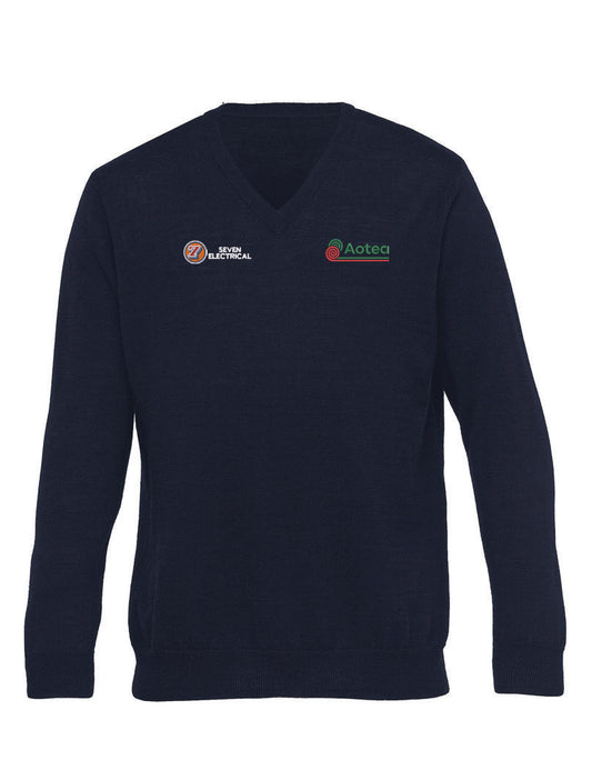 V Neck Merino Pullover