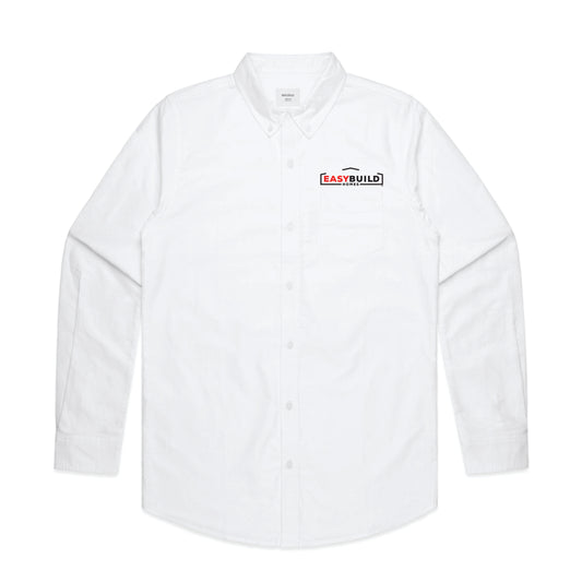 EasyBuild Men's White Oxford Shirt