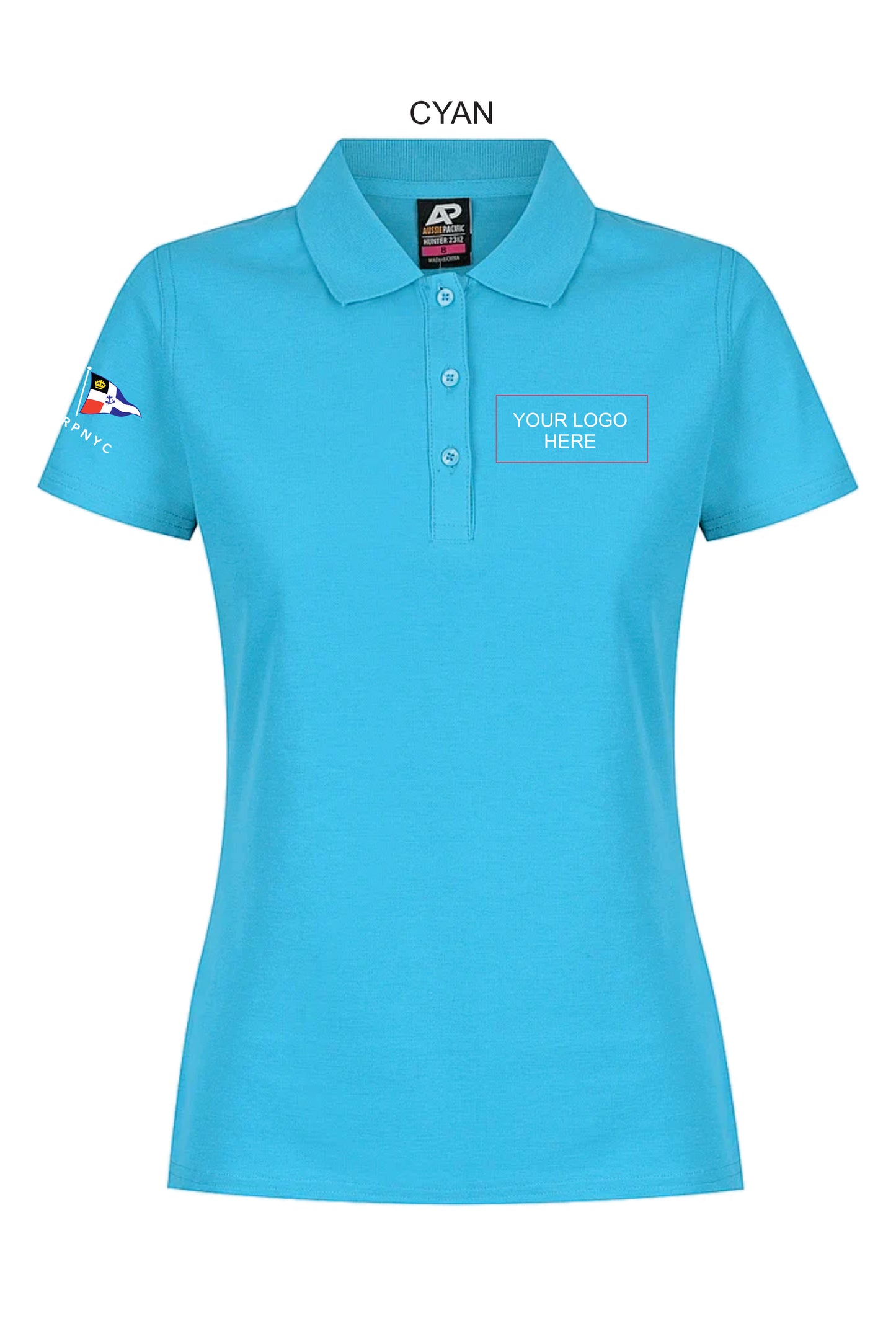 RPNYC Ladies Hunter CREW Polo