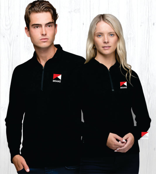 BRANZ Men's and Women's 1/4 Zip Merino