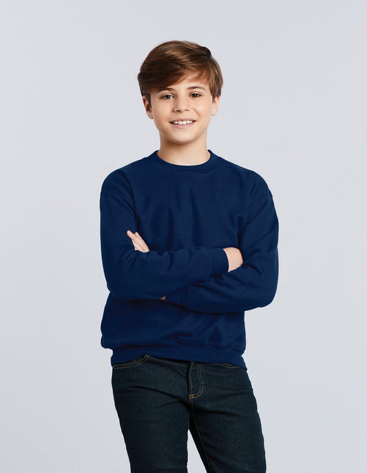 18000B Gildan Heavy Blend Youth Crewneck Sweatshirt