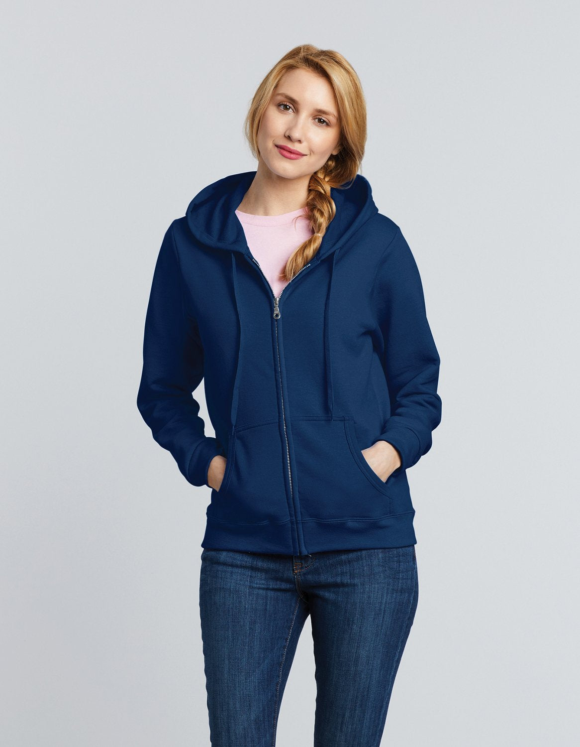 18600FL Gildan Heavy Blend Ladies™ Full Zip Hooded Sweatshirt