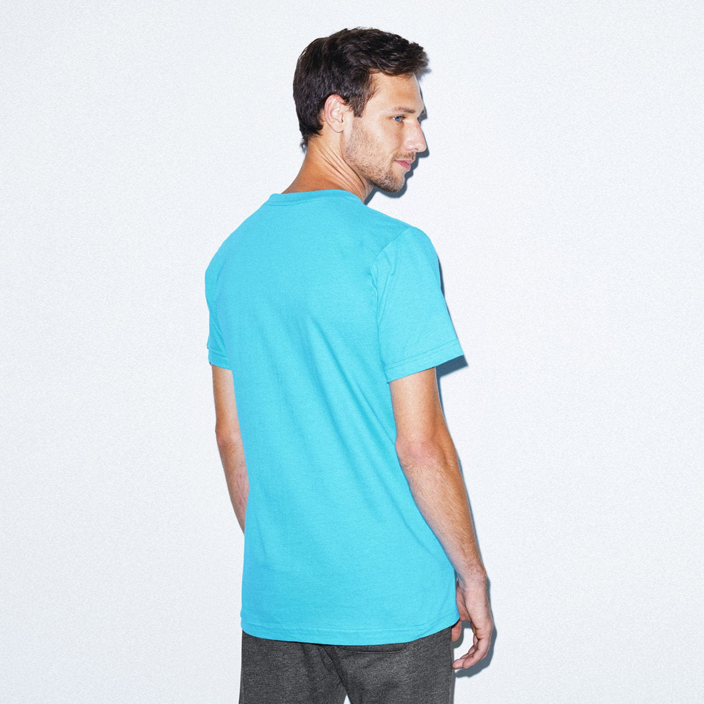 2001W American Apparel Unisex Fine Jersey Short Sleeve T-Shirt