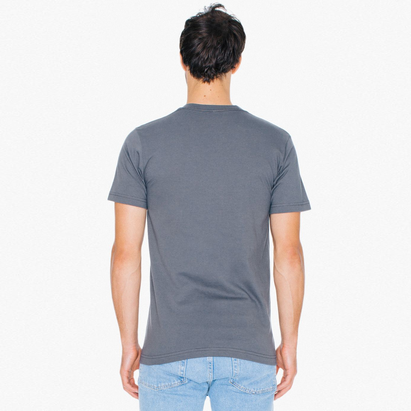 2001W American Apparel Unisex Fine Jersey Short Sleeve T-Shirt