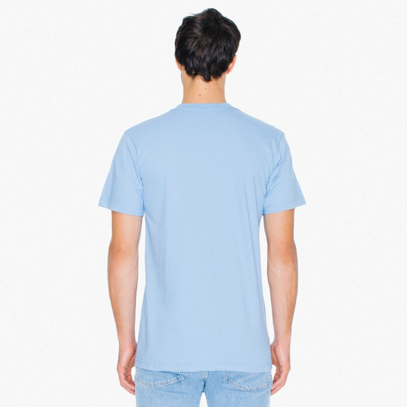 2001W American Apparel Unisex Fine Jersey Short Sleeve T-Shirt