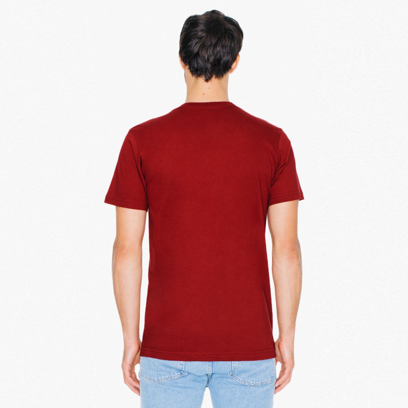 2001W American Apparel Unisex Fine Jersey Short Sleeve T-Shirt