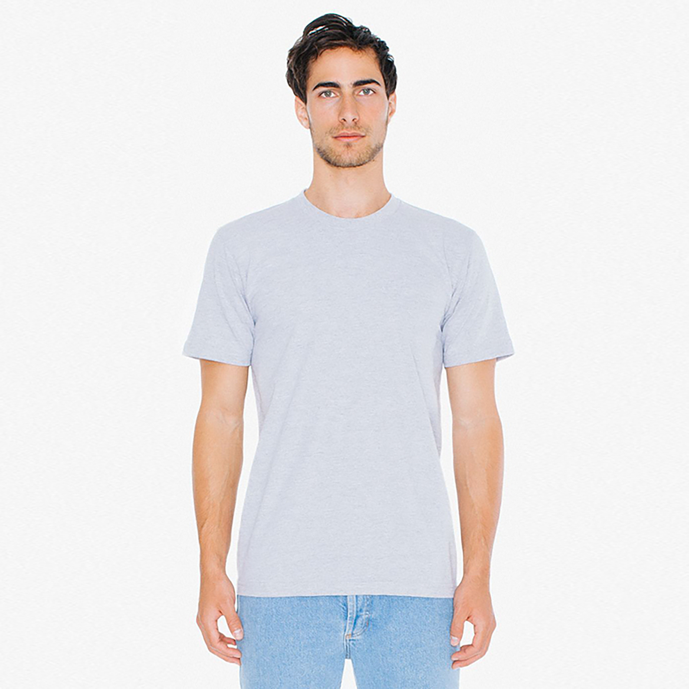 2001W American Apparel Unisex Fine Jersey Short Sleeve T-Shirt