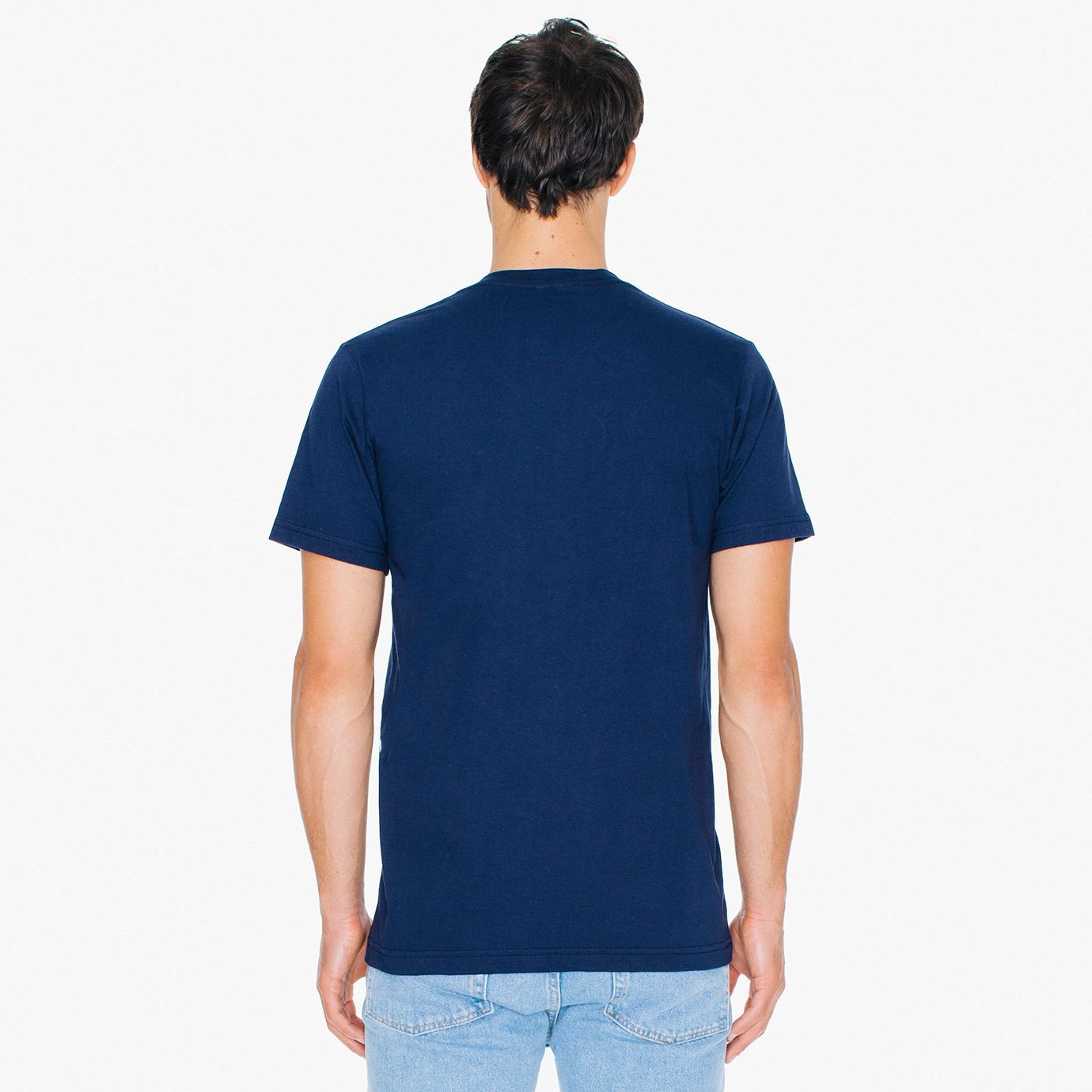 2001W American Apparel Unisex Fine Jersey Short Sleeve T-Shirt