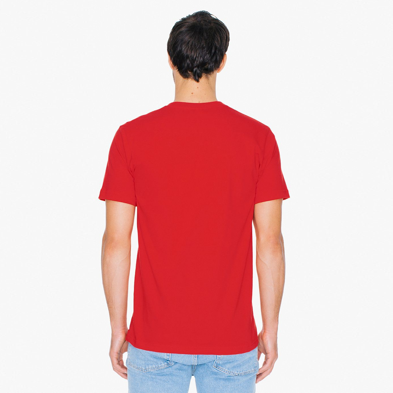 2001W American Apparel Unisex Fine Jersey Short Sleeve T-Shirt