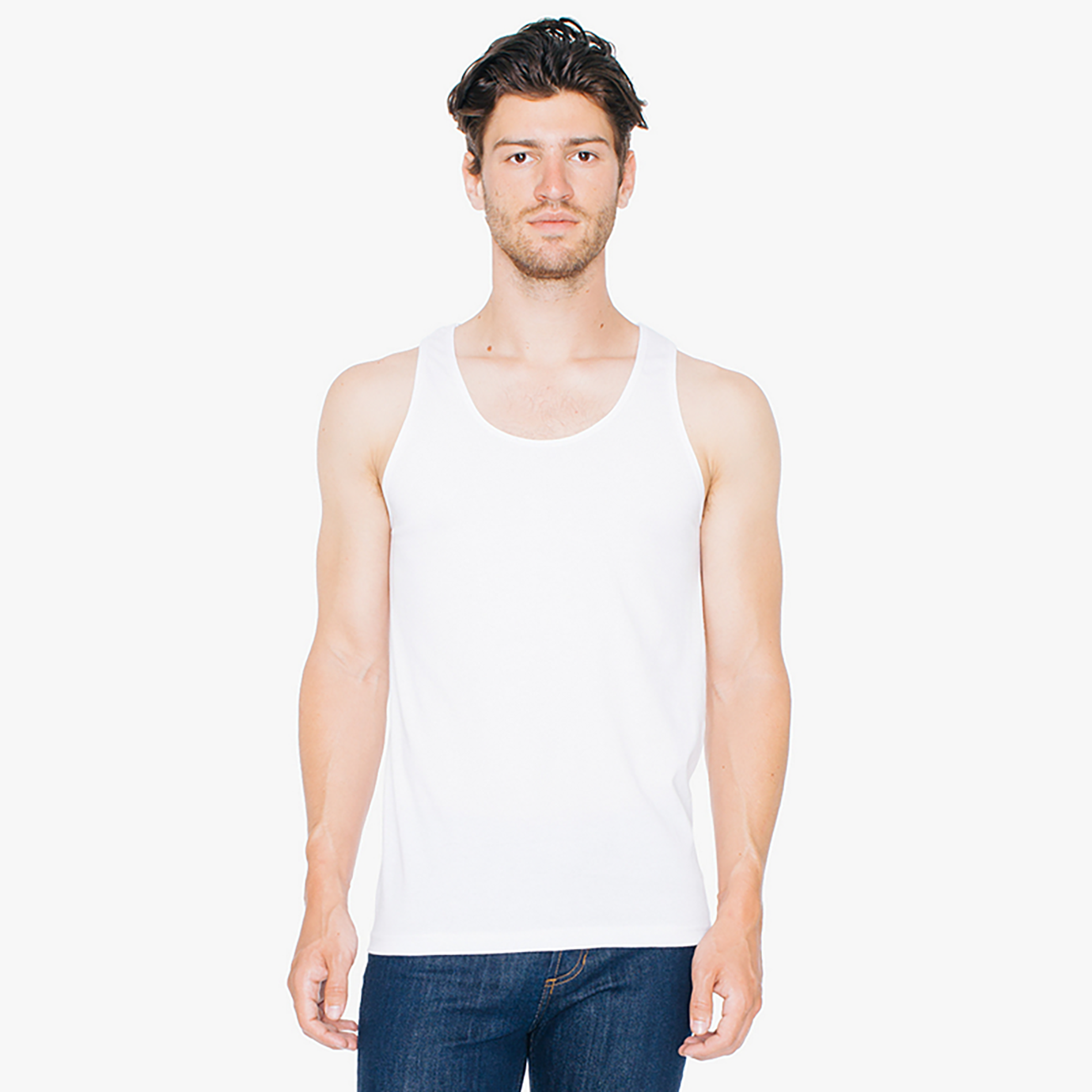 2408W American Apparel Unisex Fine Jersey Tank