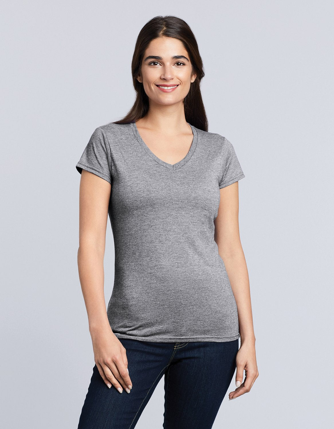 Gildan Softstyle Ladies V-Neck T-Shirt