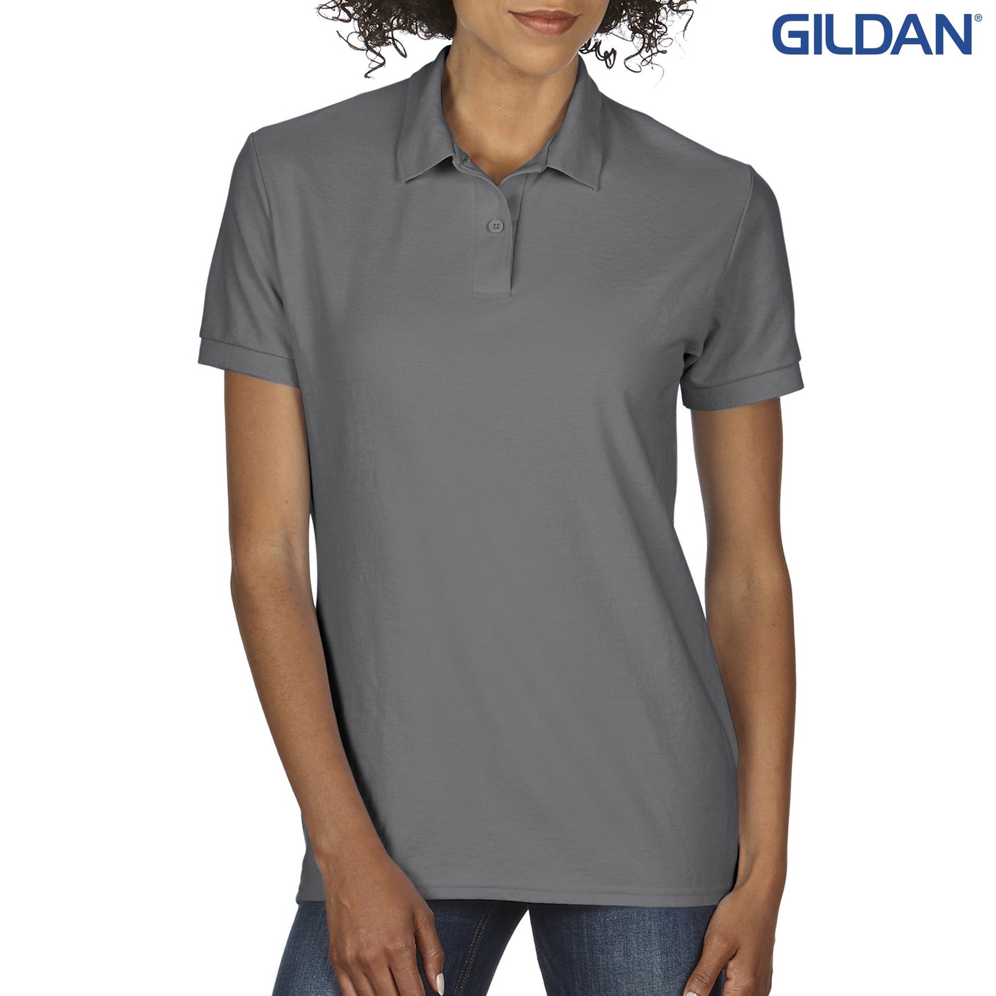 72800L Gildan DryBlend Ladies™ Double Pique Sport Shirt