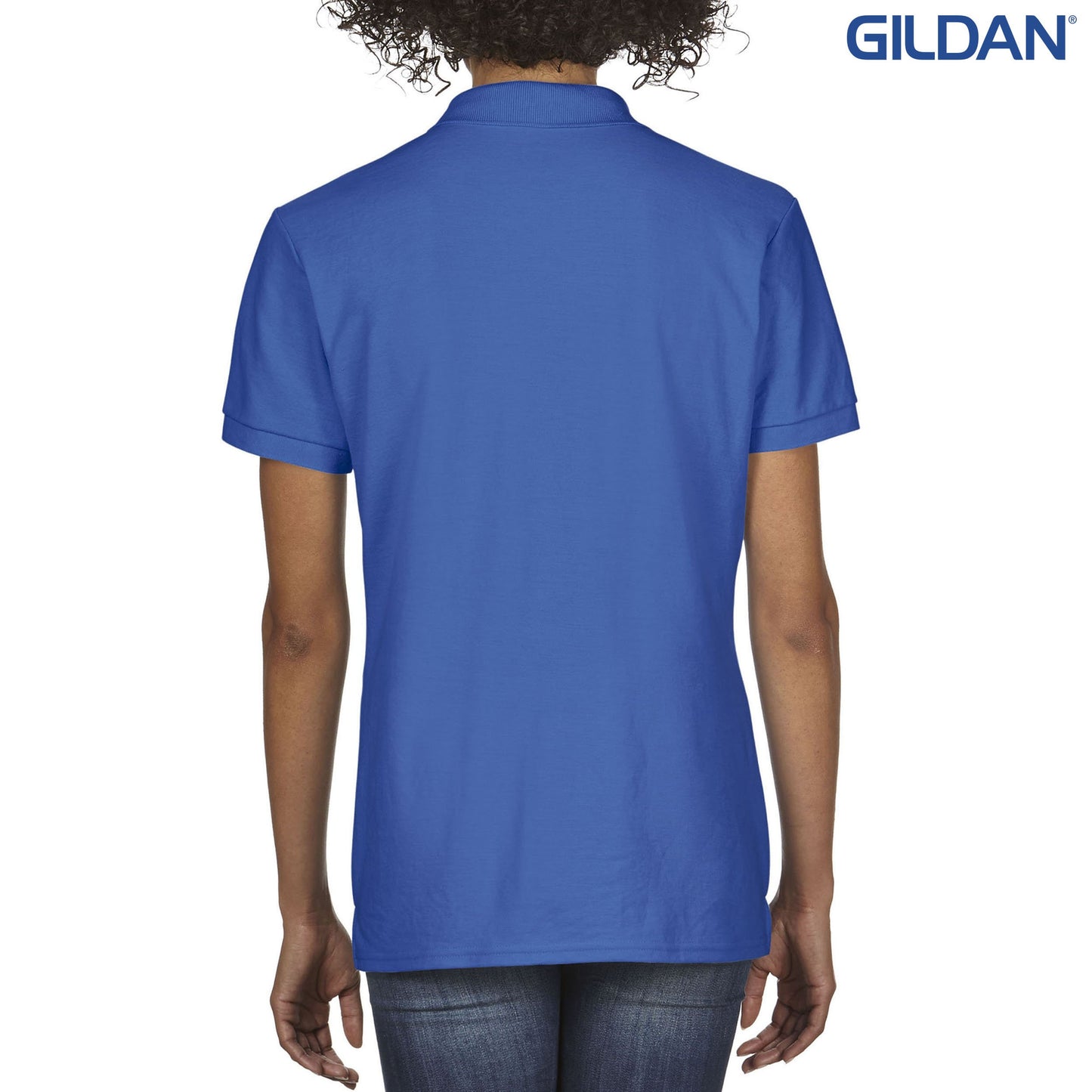 72800L Gildan DryBlend Ladies™ Double Pique Sport Shirt
