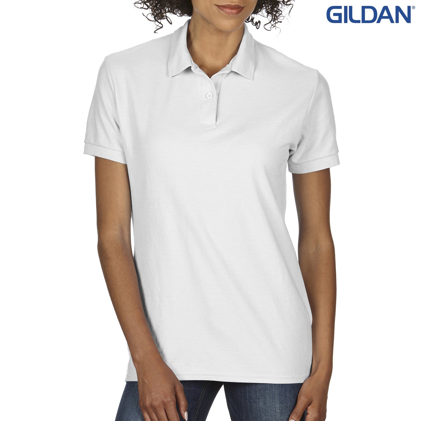 72800L Gildan DryBlend Ladies™ Double Pique Sport Shirt