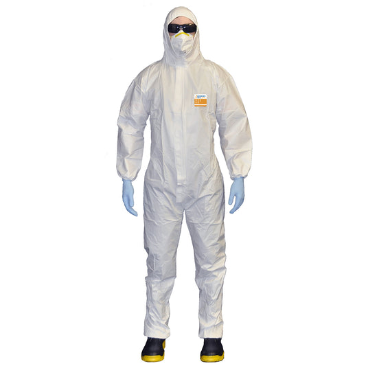 Barrier Tec 2000 White Coveralls - carton of 50