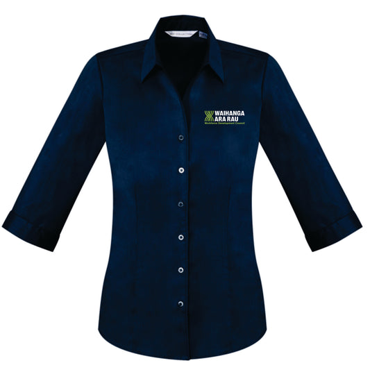 Waihanga Ladies Monaco 3/4 Sleeve Shirt
