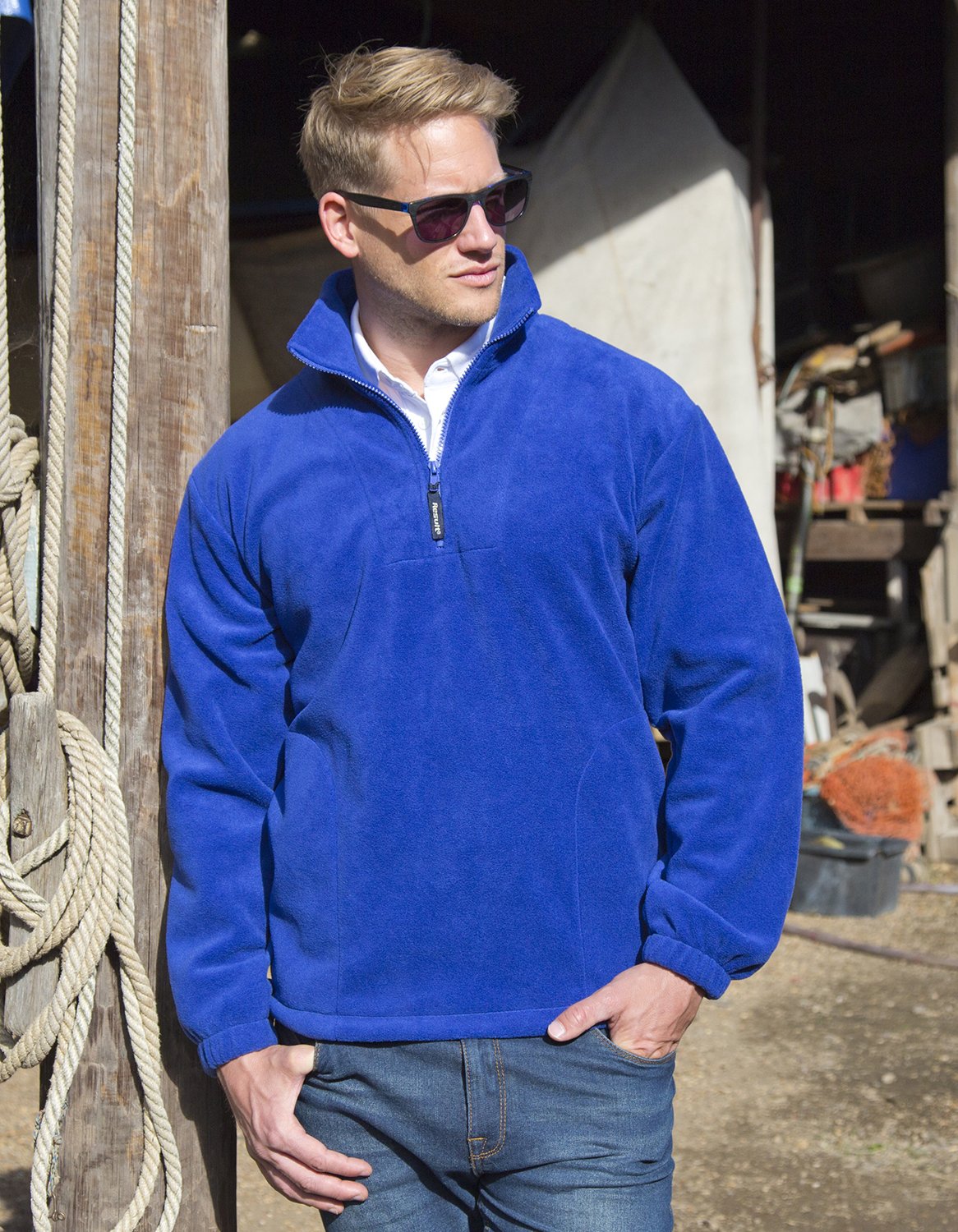 R033X Result Adult Polartherm Qtr. Zip Top