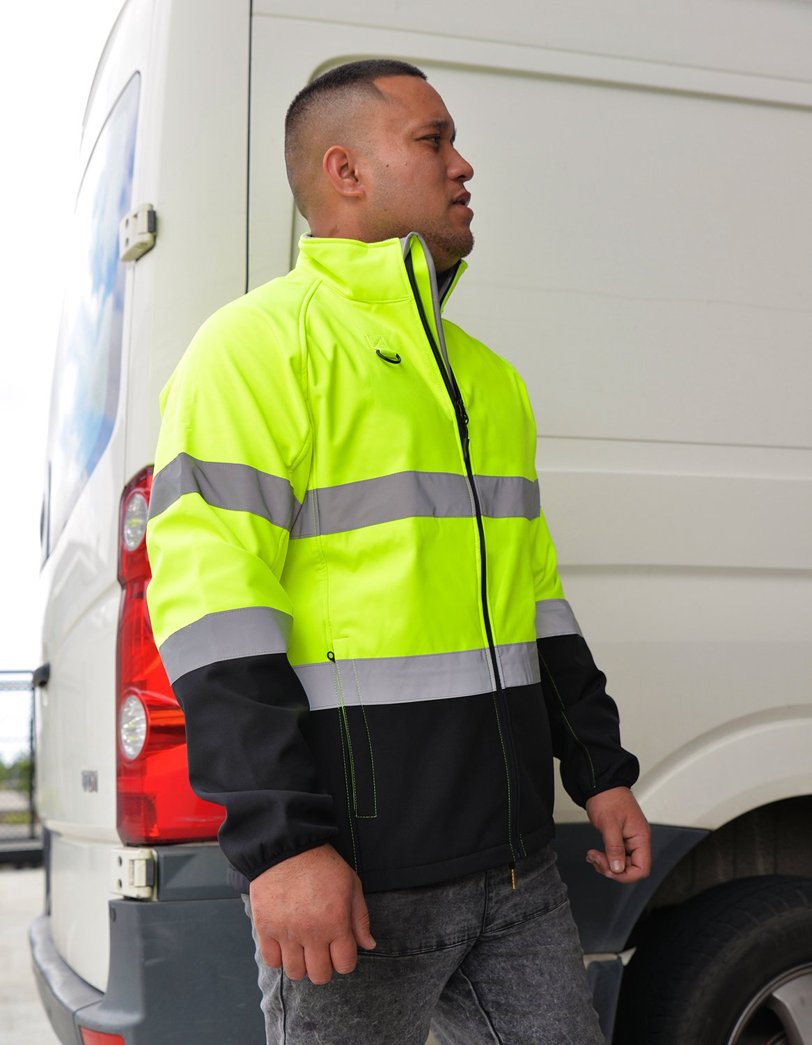 R450X Hi Visibility Printable Softshell Jacket
