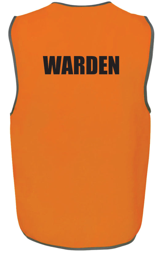 Safety First Wardens Hi Vis Vest
