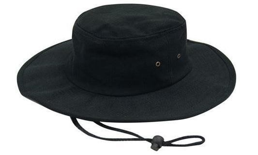 Wilson Parking Brushed Cotton Wide Brim Hat