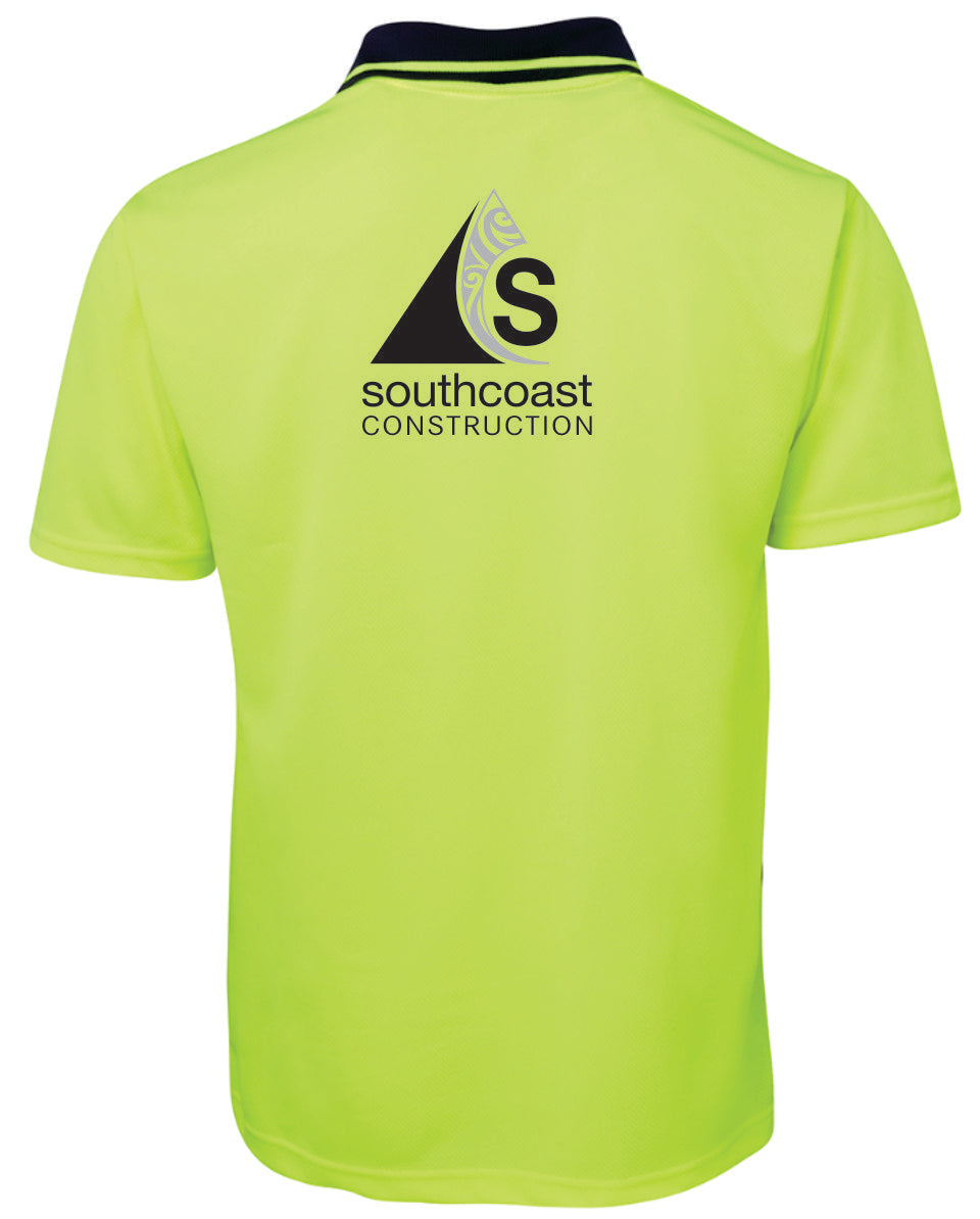 Southcoast Construction Hi Vis Polo