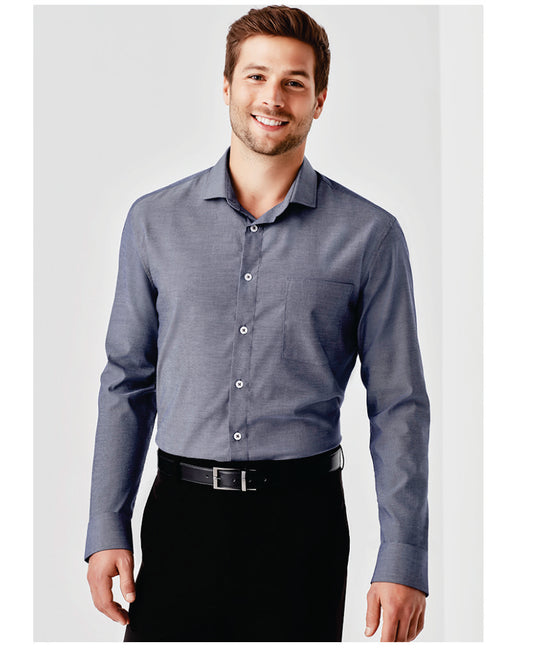 Wilson parking Charlie Men's Long Sleeve Classic Fit Shirt