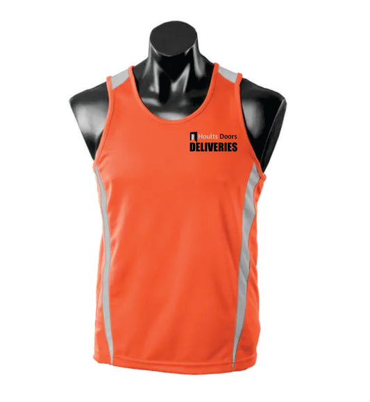 Hoults doors Men's Eureka Singlet Deliveries