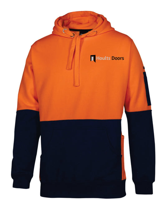 Hoults doors Hi Vis Hoodie